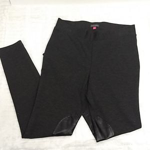 Vince Camuto Charcoal Ponte Equestrian Pants